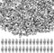200Pcs Ball Chain Connector Clasps Fits 2.4mm Beaded Ball Chain, Roller Blind Ball Chain Cord Connector Clips Jewelry Making Accessories Clips for...