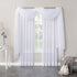 No. 918 Emily Sheer Voile Rod Pocket Curtain Panel, 59" x 120", White...