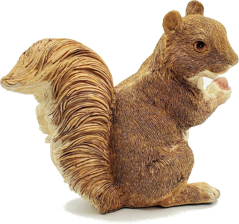C&F Garden Decor Outdoor Polyresin Squirrel Statue G117 4"H...