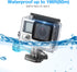 MiPremium Waterproof Housing Case for GoPro Hero 4 & 3+ Underwater Protective Diving Shell Cage Mount Accessories with Aluminium Screw & Quick Rel...
