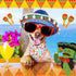 20 Pack Cinco De Mayo Mexico Dog Bandana Adjustable Triangle Dog Bibs Polyester Fiesta Pet Scarf Washable Breathable Pet Neckerchief for Dogs Cats...