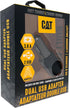 CAT Dual USB DC Vehicle Adapter (3.4 AMP) - Multi USB Port Fast Car Charger for Charging Multiple Phones, Tablets, Devices, Or Smart Phone Accesso...