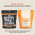 Bizzy Organic Cold Brew Coffee | Breakfast Blend | Coarse Ground Coffee | Medium-Light Roast | Micro Sifted | Specialty Grade | 100% Arabica | Bre...