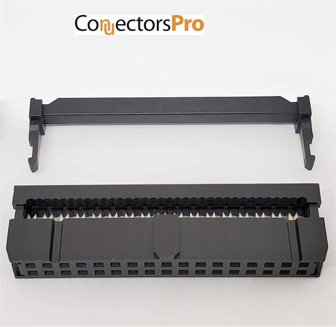 Pc Accessories - Connectors Pro 25-Pack 2X17 34 Pins 2.54mm 0.1" Pitch Dual Row IDC Socket for Standard Flat Ribbon Cable, 34P FC Female Connector...