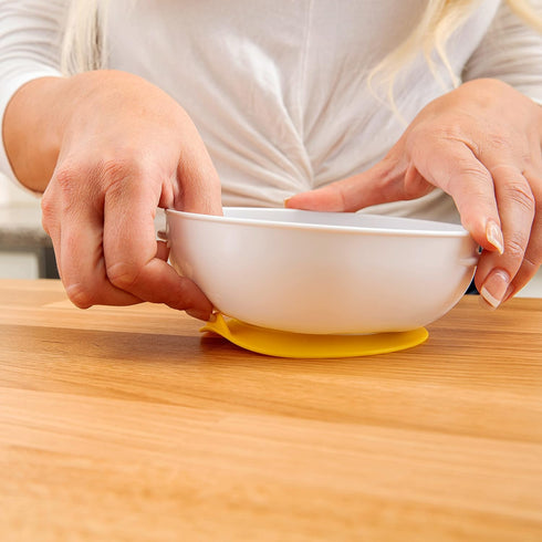 Dr. Brown's No-Slip Strong Suction Bowl for Babies and Toddlers, BPA Free - 2-Pack...
