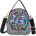 Embroidery Canvas Shoulder Bag Women Vintage Boho Mini Crossbody Bag Handbag Cell Phone Pouch...