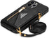 SZHAIYU Wallet Crossbody for iPhone 13 Pro Max Phone Case with Lanyard Strap Credit Card Holder 6.7'', PU Leather Protective Handbag Zipper Purse ...