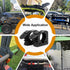 PSLER Quick-Release Rubber Clamps Mount Shovel Axe Holder Mount for Truck Bed Roof Rack Trailer Off-Road Vehicle UTV Universal for Diameter Tools ...
