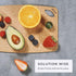 Classic SMALL Kitchen Cutting Board, Cheese Charcuterie Board, Wood Fiber Composite,Dishwasher Safe, Eco-Friendly, Easy Grip Handles, Non-Porous, ...