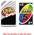 Mattel Games UNO Dare Card Game for Family Night Featuring Challenging and Silly Dares from 3 Different Categories...