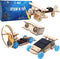 Science Kits for Kids 8-12-14 - Stem Kits for Kids Age 8-10 - DIY Kits Puzzles for Kids, Solar Power & Electric Engineering Kit - Perfect STEM Toy...
