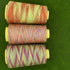 Rainbow Variegated Polyester Sewing Machine Thread All-Purpose Thread 3 Cones of 3000 Yards Each Spool Thread for Sewing Quilting Overlock Embroid...