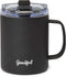 Goodful Travel Mug, Stainless Steel Insulated, Double Wall Vacuum Sealed Coffee Cup with Leak Proof Lid, 14 Ounce, Gray...