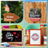 20 Pcs Welcome Stencils for Painting on Wood 11.81 x 5.91'' Large Welcome Letters Stencils Half Round Stencils for Wood Sign Plastic Word Farmhous...
