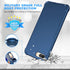 ORETECH Designed for iPhone 7 Plus & 8 Plus Case with 2 x Tempered Glass Screen Protector, Carbon Fiber Texture Anti-Slip Hard PC + Soft TPU Phone...