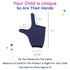 Fun and Function - Original Chewy Gloves - Anti Finger Biting Compression Sensory Gloves - Also Helps Stop Thumb Sucking - Sensory Chew Thumb Guar...