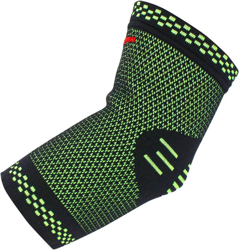 EverOne Elbow Brace Compression Support Sleeve For Golf Elbow Treatment, Injury Prevention, Healing and Recovery, Unisex, 1 Pair (2 pcs), Large...