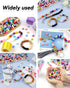 480PCS FIVEIZERO Silicone Beads,48 Colors 12mm Silicone Beads Bulk for Keychain Making,Silicone Beads Bulk for Bracelet Necklace DIY Crafting...