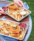 Nordic Ware 3-in-1 Grill and Serve Tray, 11.35 by 8, Silver...