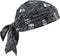 Ergodyne Chill-Its 6710 Evaporative Polymer Cooling Dew Rag, Skulls...
