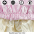 Satin Bonnet Silk Bonnet Hair Bonnet for Sleeping-Slouchy Beanie Hat Satin Sleep Cap for Women's Natural & Curly Hair(Pink)...
