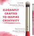 Princeton Velvetouch Paintbrush, Size 1/8 inch, Scarlet...