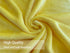 Soft Puppy Flannel Fleece Blanket for Pet Dog Cat, Plush Microfiber, Cozy and Lightweight, Light Yellow, Pet, 27 x 39 inch (70 x 100 cm)...