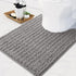 Arotive Luxury Chenille Toilet Rugs U-Shaped, Extra Soft Thick Absorbent Toilet Mat, Non-Slip Shaggy Plush Contour Bathroom Rugs, Machine Wash Dry...