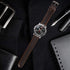 Leather Watch Band compatible with Samsung Galaxy Watch 3 45mm/Watch 46mm/Gear S3 Frontier/S3 Classic Replacement Bands,22mm Quick Release Wristba...