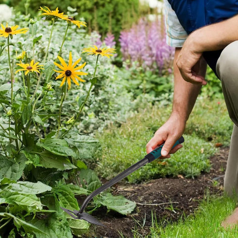 Garden Hand Weeder, Durable Manganese Steel, Multifunctional Manual Weeder Tool...