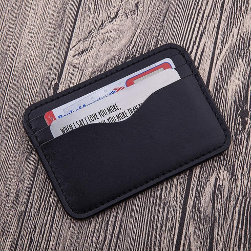 Fleure Esme Wallet Insert Card Gifts For Men Husband From Wife Girlfriend Boyfriend Birthday Gifts Metal Mini Love Note Valentine Wedding Gifts Fo...
