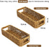 Small Wicker Baskets, Wicker Toilet Basket Tank Topper?Toilet Paper Basket for Back of Toilet Tank Top, 1-Pack...