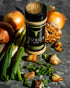 Cuso Cuts Great Tasting Roasted Garlic & Onion BBQ Seasoning Rub - Contains All Natural Ingredients - Spices & Rubs for Grill, BBQ & Marinade - Be...