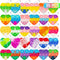 Pop Fidget Toy Birthday Party Favors for Kids 4-8,8-12 Year 30 PCS Bulk Toys Mini Pop Keychain Its Small Classroom Prizes Heart Fidgets It Bubbles...