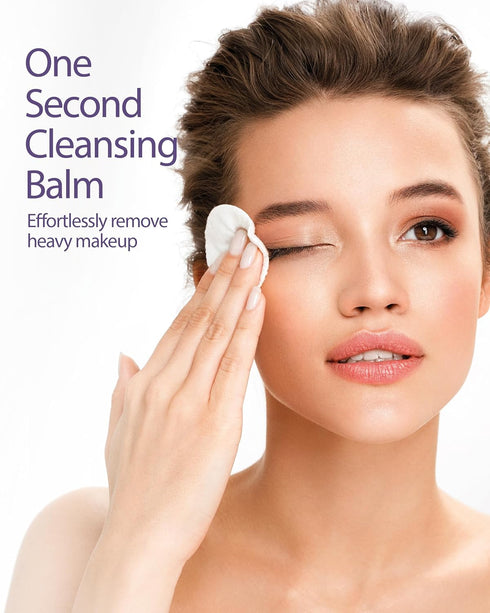 One Second Cleansing Balm (5.1fl oz) - Heavy Makeup Removal, Gentle, Moisturizing. Waterproof, Eye, Mascara, Lipstick Remover. Korean Skin Care. C...