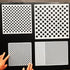 Dots Stencils - 4 Pcs Polka Dot Stencils, Assorted Sizes, Reusable Mylar Plastic Templates for DIY Crafts | Painting on Wood, Furniture, Walls, Sc...