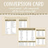 Dekali Designs 4x6 Recipe Card Dividers with Tabs | Set of 24 Recipe Box Dividers on Thick Cardstock + Cooking Measurement Conversion Chart Card...