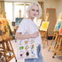 CMNIM Art Teacher Gifts Artist Gifts All Things Art Makeup Bag Art Lovers Gift Teacher Appreciation Gift Art Teacher Supplies (All Things Art TB)...