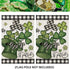 Happy St Patricks Day Garden Flags for Outside Decoration, Buffalo Plaid with lucky Shamrock Hat Small Yard Flag, Seasonal Irish Celebration Farmh...