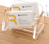 SANRUI Acrylic Business Card Holder for Desk, Desktop Clear Business Card Display Stand , Business Name Card Organizer for Women and Men (Horizont...