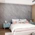 16"×118" Thick Dark Grey Concrete Contact Paper for Countertops 3D Darker Gray Concrete Wallpaper Peel and Stick Removable Cement Wall Paper Vinyl...