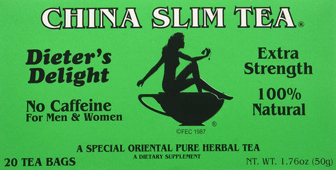 China Slim Tea (Extra Strength), 1.7 Oz (20 Count)...