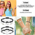 Hicarer 4 Sets Matching Yin Yang Friend Couple Bracelets Pinky Promise Bracelets Sun and Moon Bead Heart Bracelet for BFF Friendship Relationship ...