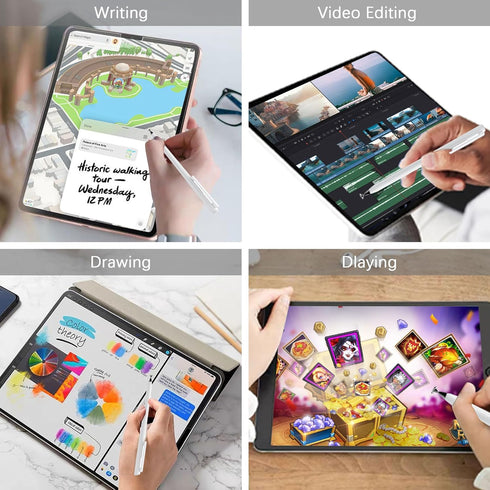 Stylus Pens for Touch Screens, High Precision Stylus for iPad/Apple/iPhone/Mini/Air/Android/Microsoft/Surface All Capacitive Touch Screens, White....