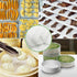 8 Pieces Premium Non Stick Silicone Dehydrator Sheets,Food Fruit Dehydrator Mats Reusable Steamer Mesh Mat for Fruit Food Dryer Mats Square 12.6 *...