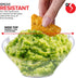 6oz Clear Plastic Serving Bowls (8 Pack) Small Disposable Candy Dishes, Buffet Containers for Chips, Popcorn, Snacks, Mints, Salad Bar, Snack Bowl...