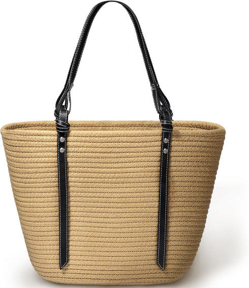 hatisan Crochet Bags for Women Summer Beach Tote Bag Aesthetic Tote Bag Hippie Bag Knit Bag...