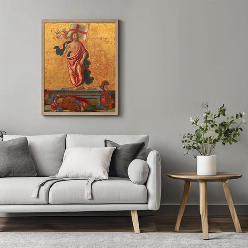 Posterizer 1 pcs-Resurrection of Christ painting poster-Religious Posters-Gifts for Christians -Decor for Church, Sunday School Classroom- unframe...