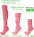 AWS/American Made 2 Pairs Cotton Slouch Socks Scrunch Knee High Socks Shoe Size 5-10...