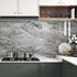 Silver/Gray Marble Contact Paper Glossy Marble Peel and Stick Countertops Wallpaper for Kitchen Backsplash Faux Marble Wall Paper Self Adhesive Vi...